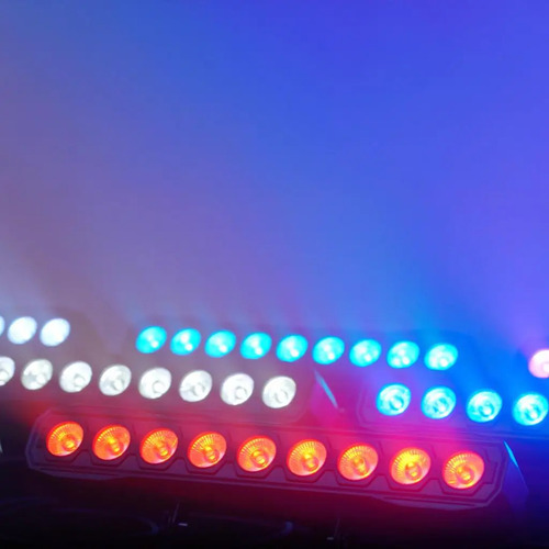 Barra Led Con Control Remoto Tecshow Pocket Bar 9 Rgbw 4w