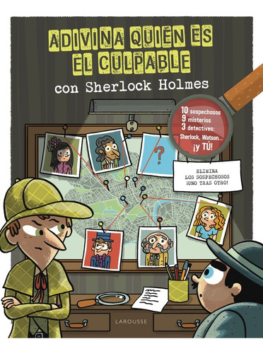 Libro Adivina Quien Es El Culpable Sherlock Holmes - Lebr...
