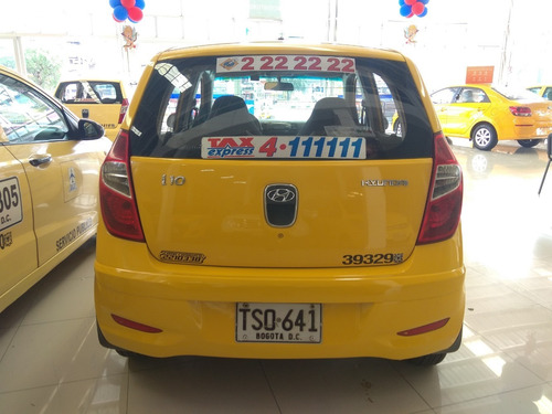 Taxi Hyundai I10 2013 Bogota Opciones De Financiamiento