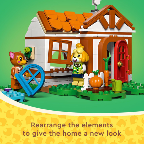 Lego Animal Crossing Visita A La Casa De Isabelle, Juguete Y