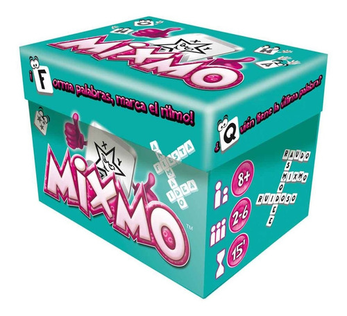 Mixmo Base Asmodee Juego De Mesa Forma Palabras Febo