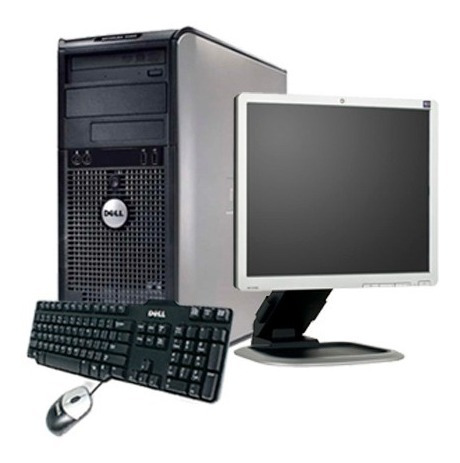 Computadora Pc Dell Core 2 Duo /2gb/160gb/dvdrw+monitor 19 