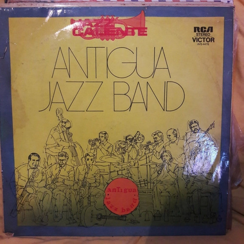 Vinilo Antigua Jazz Band Jazz Caliente Avs 4478 J1