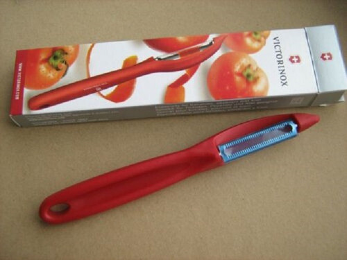 Imagen 6 de 7 de Pelapapas Y Frutas Victorinox Acero Inoxidable Suizo 7.6075