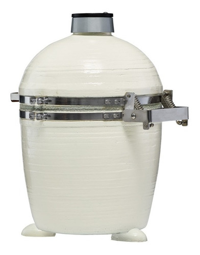 Imagen 3 de 9 de Parrilla Kamado Kb10 Blanco Horno Ahumador Premium Nano
