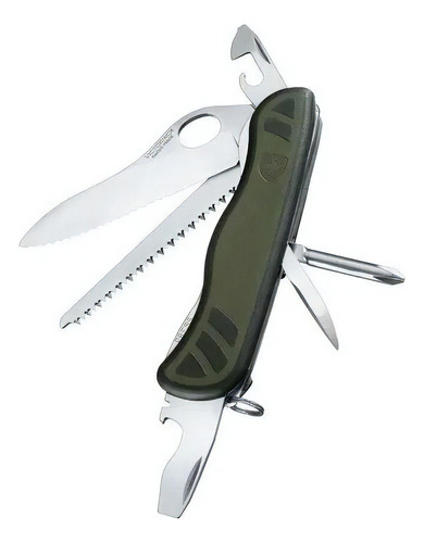 Navaja Cortapluma Victorinox Soldado Suizo 0.8461.mwch Color Verde Oscuro