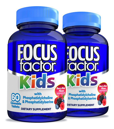 Suplementos Focus Factor Kids Complete Mastigáveis 60 Compri