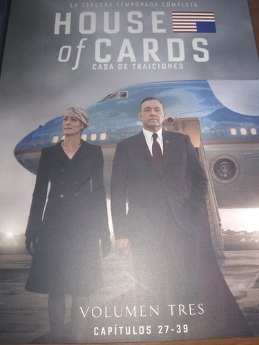 Imagen 6 de 6 de House Of Cards Primera Segunda Y Tercera Temporada Dvd