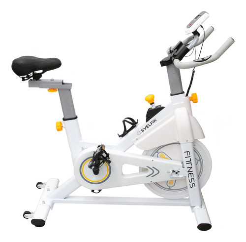 Bicicleta Estática Spinning Profesional Disco 6kg, Monitor P