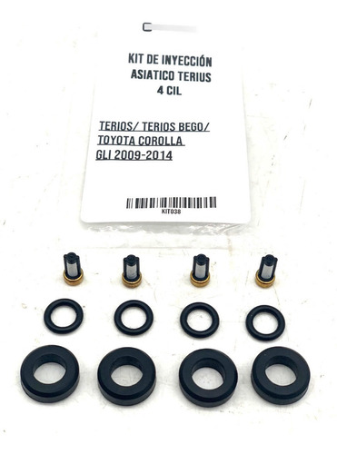 Kit De Inyeccion Toyota Terio/bego/corolla/ Gli 09/14- 4 Cil