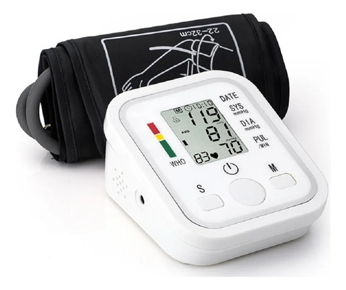 Tensiómetro De Brazo Digital; Medidor De Presión Arterial