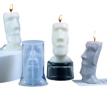 Comprar Molde Silicona Rostro Piedra Rapa Nui