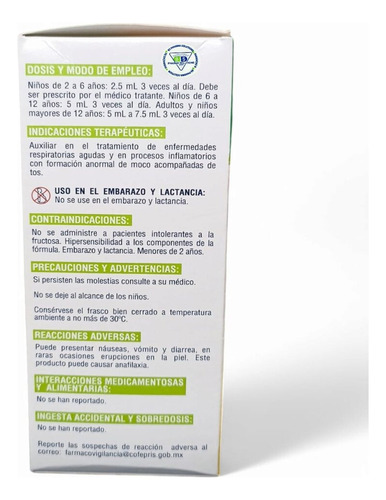 Hidriver Hedera Helix Jarabe Frasco C/100 Ml Maver