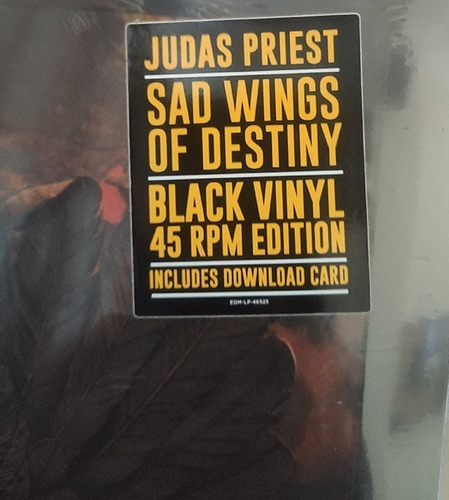 Lp Judas Priest - Sad Wings Of Destiny - Duplo 45 Rpm