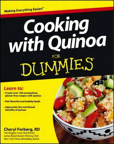 Cooking With Quinoa For Dummies, De Cheryl Forberg. Editorial John Wiley Sons Inc, Tapa Blanda En Inglés