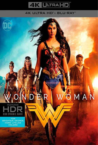 4k Ultra Hd + Blu-ray Wonder Woman / Mujer Maravilla (2017)