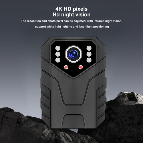 Js Videocámara De Bolsillo Wifi Para Uso Corporal 4k 1080p