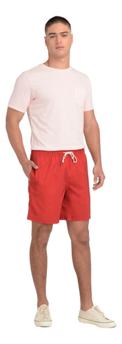 Traje De Baño Hombre Regular Fit Rojo Dockers