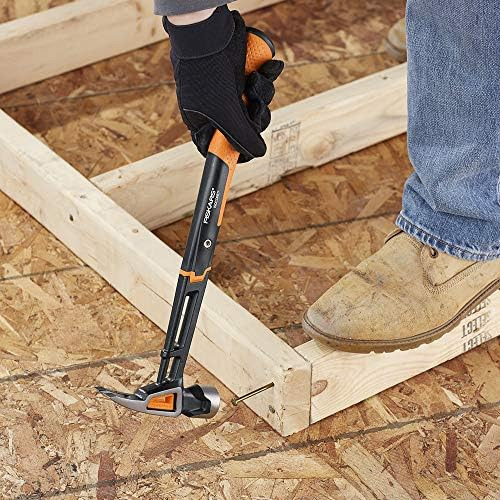 Fiskars Isocore 22 Oz De Martillo De Garra De Cara Fresada C