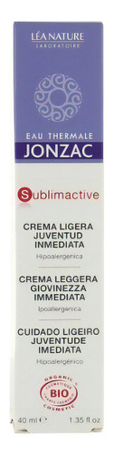 Emulsión Crema Ligera Antiedad Jonzac Sublimactive para piel mixta/normal de 40mL