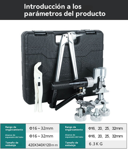 Expansor De Tubo De Calefacción Por Suelo Pex-1632