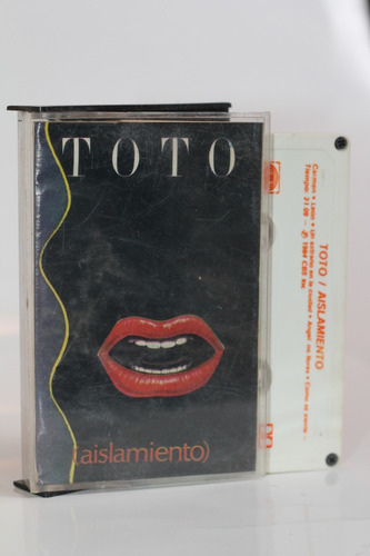 Cassette Toto Aislamiento 1984 Isolation