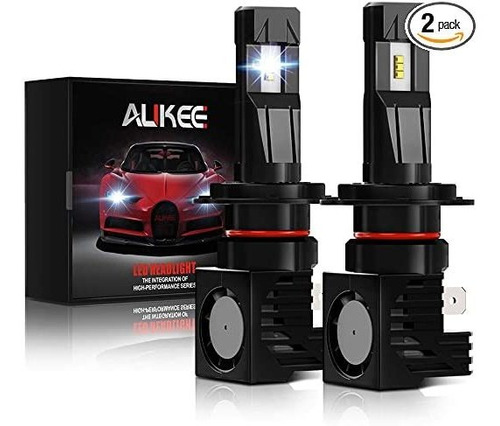 Aukee H7 Led Headlight Bulb, 12000lm 6000k 60w Extremely Bri