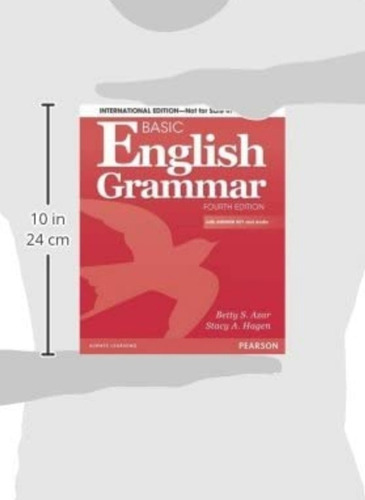 Basic English Grammar Student Book With Answer Key, International Version, De Betty S. Azar Y Stacy A. Hagen. Editorial Pearson En Inglés
