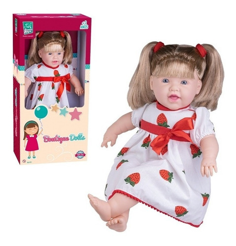 Boneca Infantil Para Meninas Boutique Dolls Cabelo Loiro