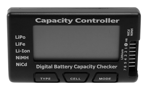 Comprobador Digital De Capacidad De Batería Rc Cellmeter-7 L