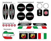 Comprar Kit Calcomanias Autoadhesivos 3d Para Autos Abarth