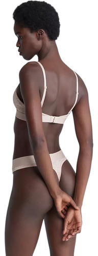 Bralette Calvin Klein De Encaje Para Mujer Original Qf7491