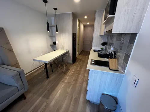 Apartaestudio Chapinero Alto , Venta Amoblado 30.5m, Piso 11