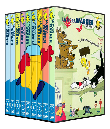 La Hora Warner 8 Dvds Baby Looney Tunes Dibujos Animados