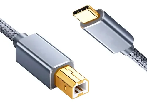 Cabo Usb 3.1 Tipo C Usb Tipo B P/ Teclado Piano Midi Dac Menor preço em Cabo Usb 3.1 Tipo C Usb Tipo B P/ Teclado Piano Midi Dac