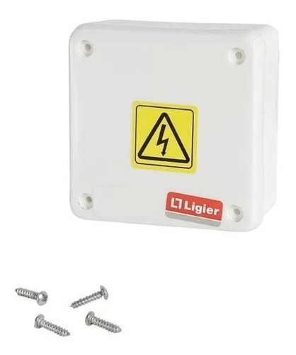 Caja Estanca Pase Plastica Pvc Balun Cctv Empalme 8x8x6cm