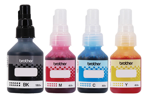 Kit 4 Botellas Tinta Brother T2579-acmn-v2 T220 T520w T920