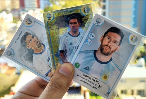 Álbum Copa America Completo A Pegar Messi Mundial Arg 2021