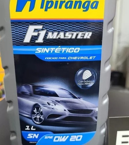 Oleo De Motor Ipiranga F1 Master Sintético 0w20 Sn