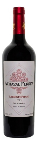 Vino Achaval Ferrer Cabernet Franc 750cc X Caja 6u Enotek