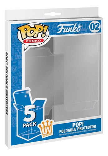 Funko Pop!  Set De 5 Protectores Para Funko