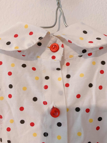 Blusa Puntitos Reir Enloquecer