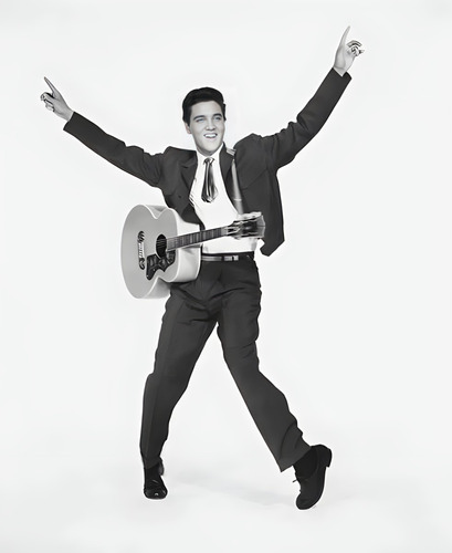 Póster Elvis Presley Autoadhesivo 100x70cm #854