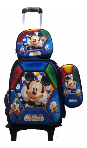 Mochila con dos ruedas Disney Mickey Get Moving