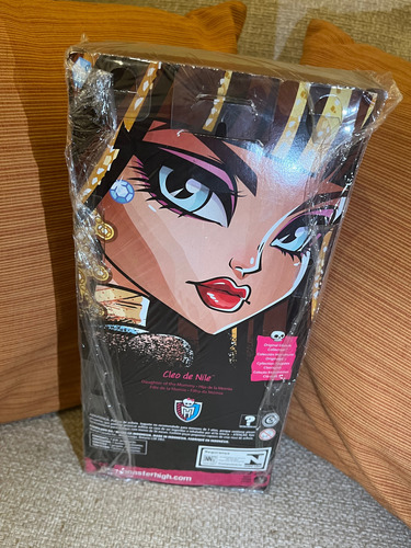 Muñeca Monster High Cleo Del Nile Basica Completa W3 G1 (Usado)
