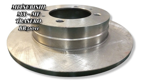 Disco De Freno Trasero Mitsubishi Mx - Mf Liso Br31011 Xtend