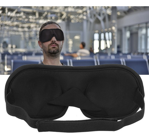 Máscara Para Dormir En 3d Que Cubre Los Ojos, Descansa Y Due