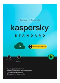 Kaspersky Antivirus Standard Mobile 12 Meses Para Celular