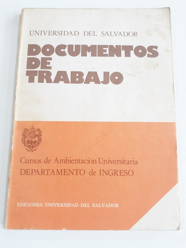 Documentos De Trabajo Universidad Del Salvador