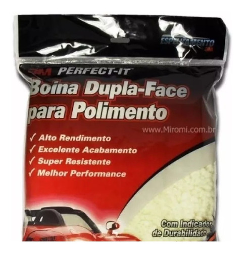 Imagem 3 de 4 de Boina Normal Branca 3m Dupla Face Original Linha Gold
